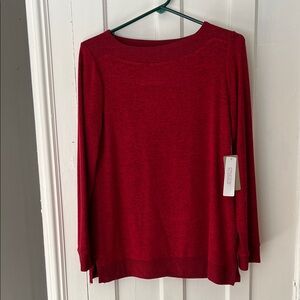 Chico's Vibrant Red Sweater/Tunic